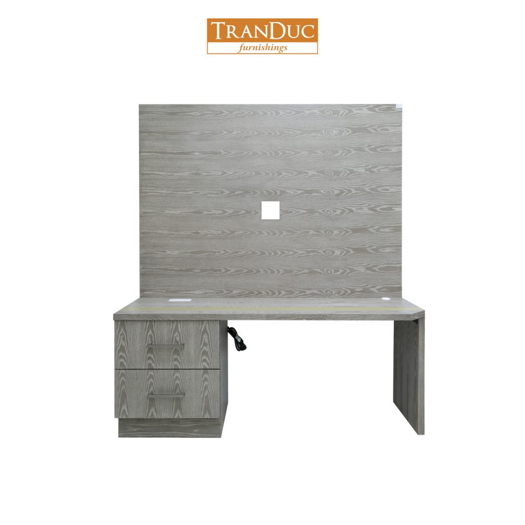 Desk with TV Panel - 54117 - Edited -1v2